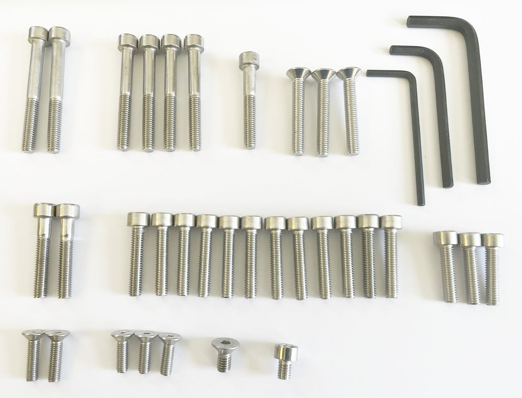 Engine Cover Bolt Set - 37 Pieces