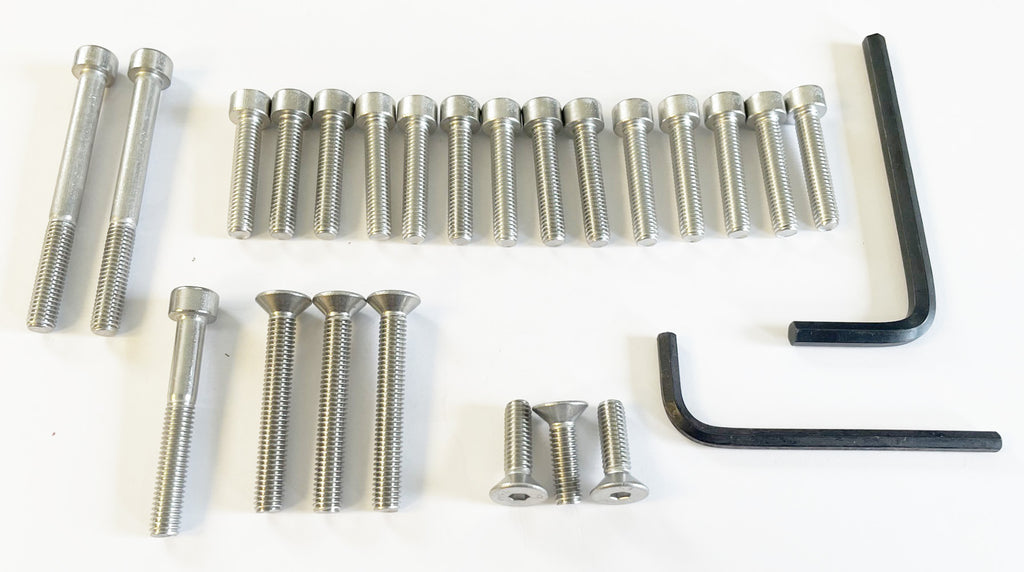 Engine Cover Bolt Set - 25 Pieces