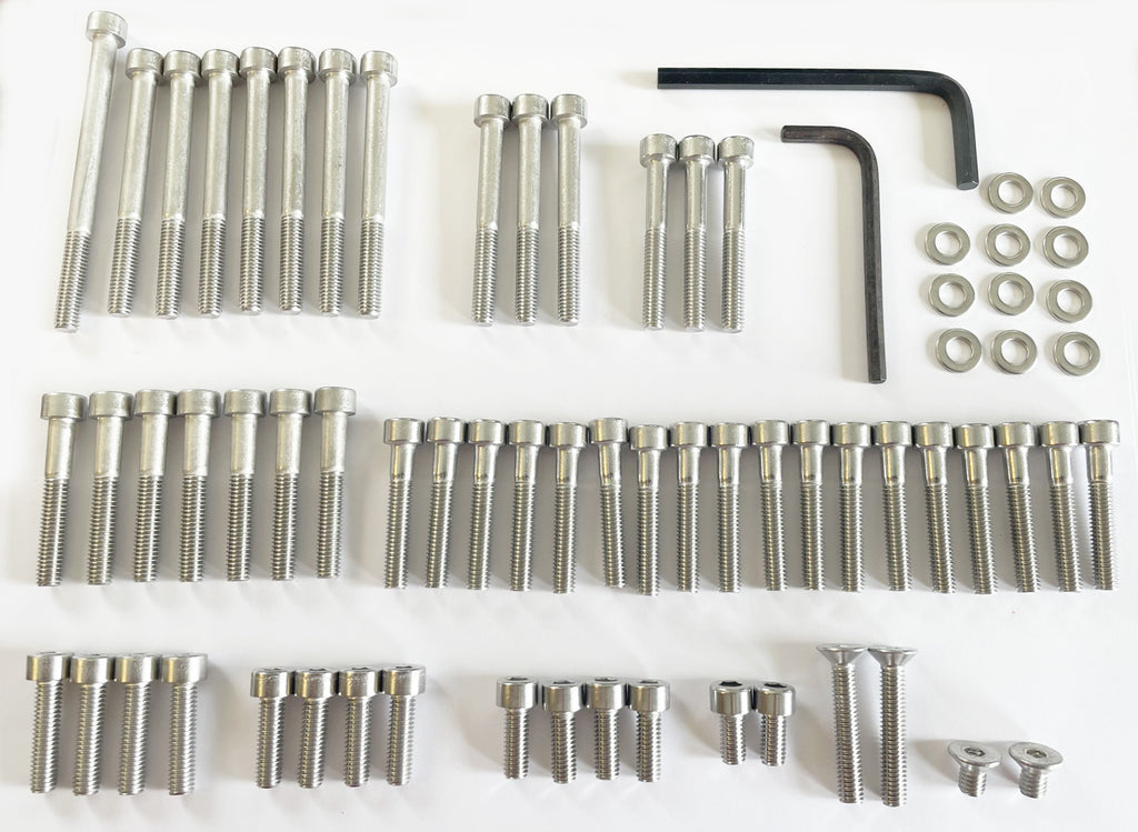 Engine Cover Bolt Set - 70 Pieces