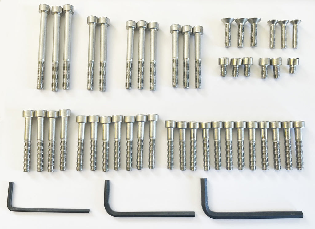 Engine Cover Bolt Set - 49 Pieces