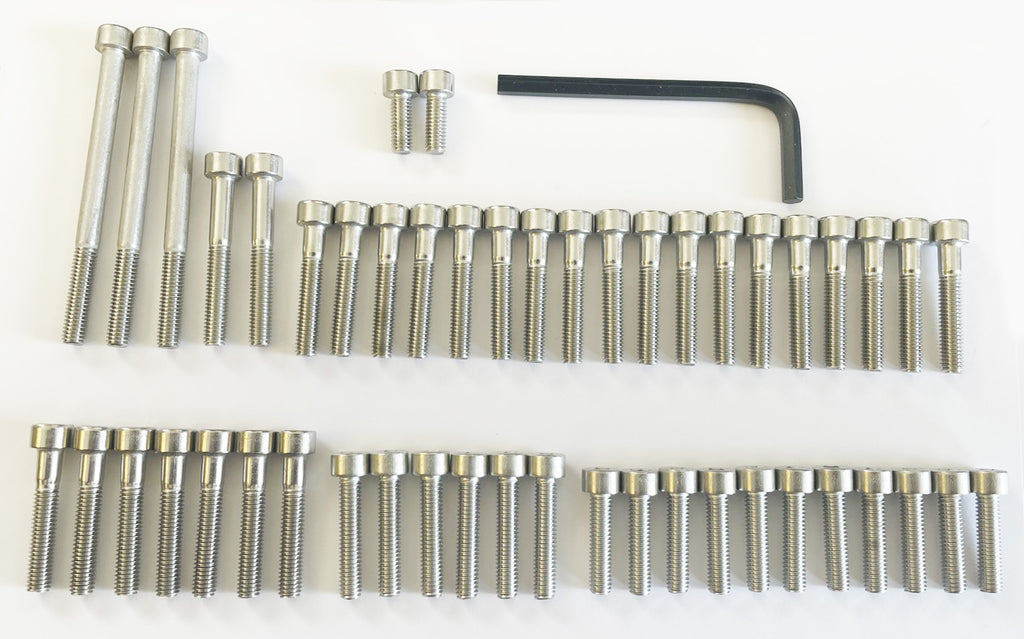 Engine Cover Bolt Set - 50 Pieces