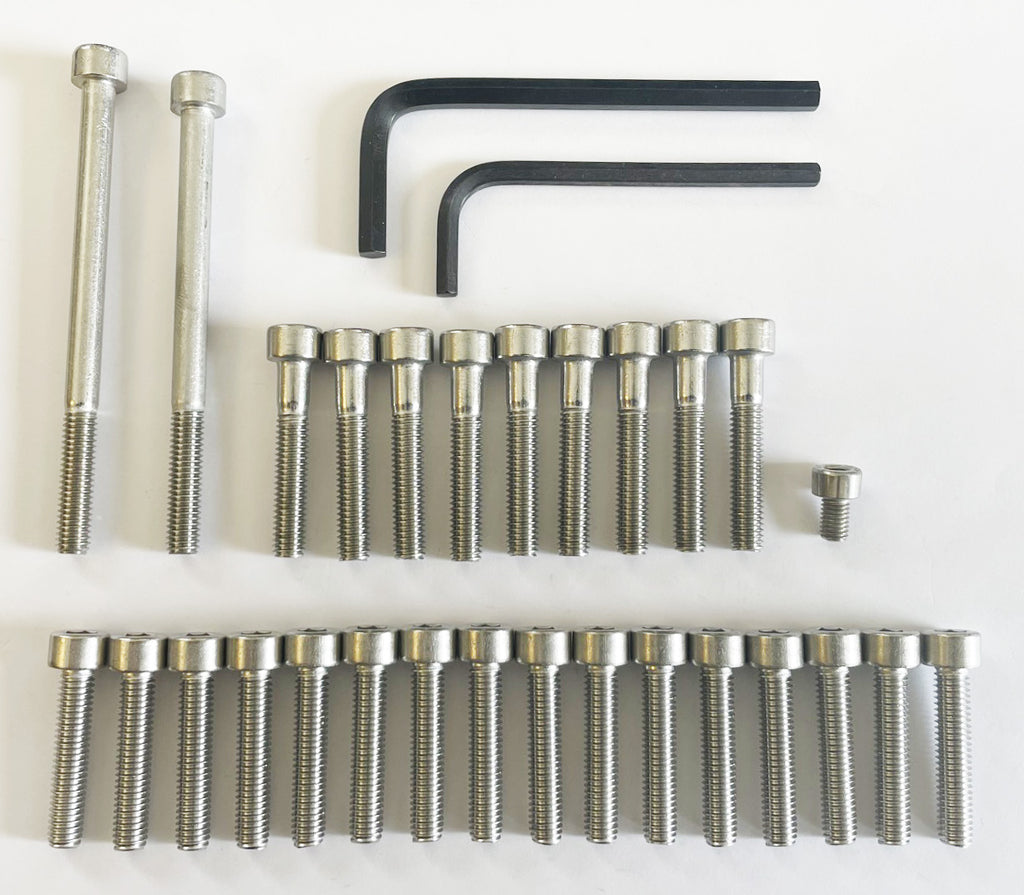 Engine Cover Bolt Set - 30 Pieces Set