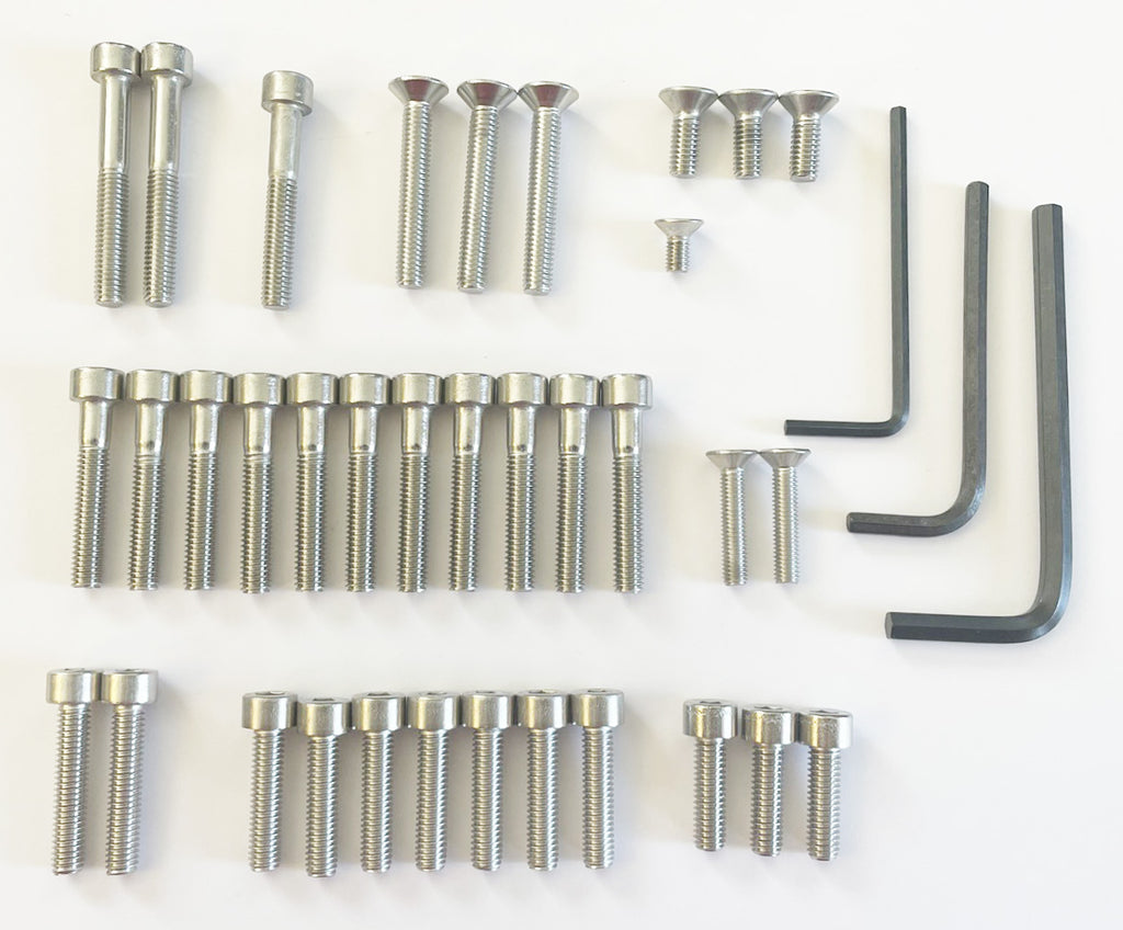 Engine Cover Bolt Set - 38 Pieces