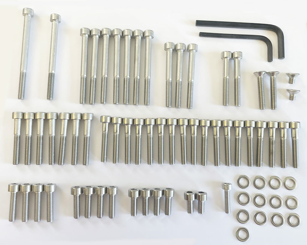 Engine Cover Bolt Set - 73 Pieces