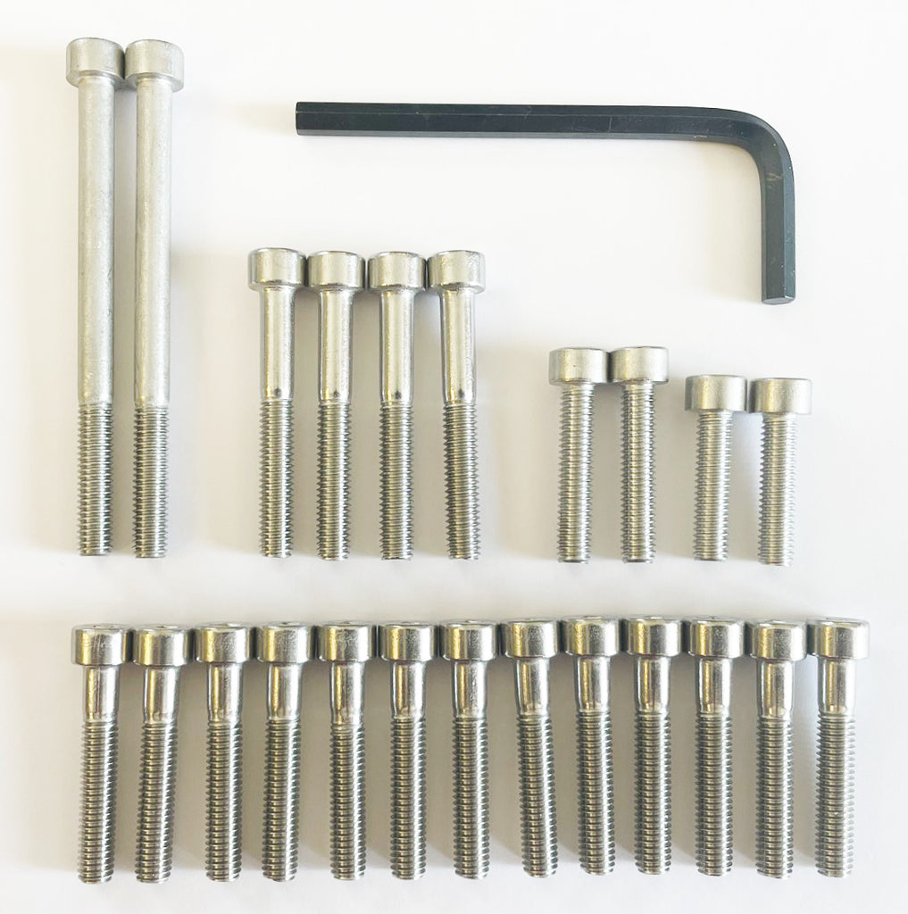 Engine Cover Bolt Set - 24 Pieces