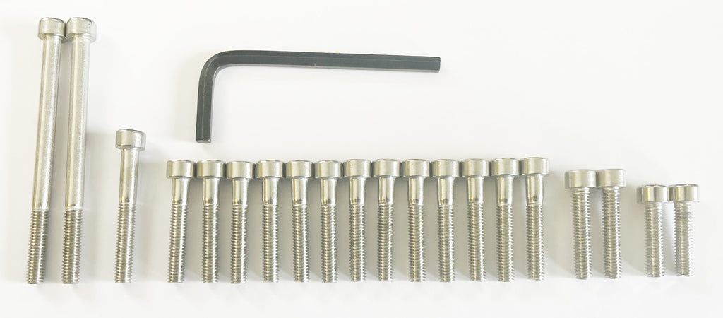 Engine Cover Bolt Set - 21 Pieces