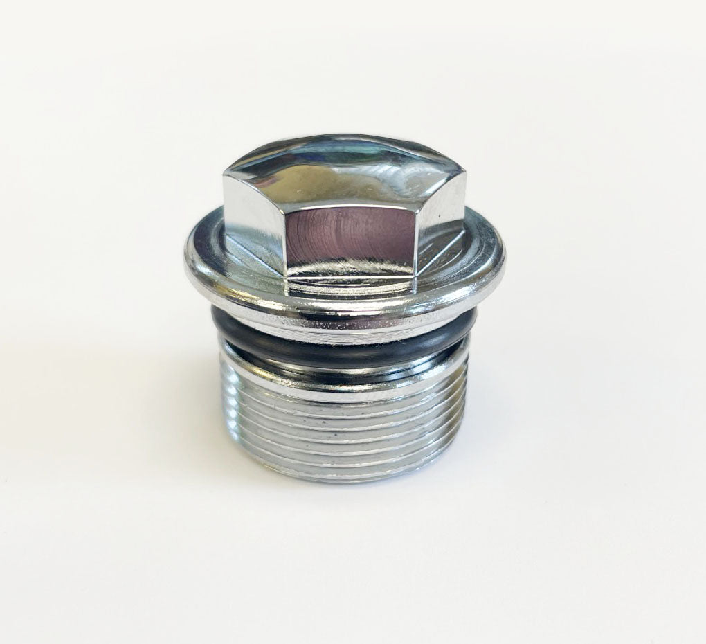 Honda CB500K CB450K CL450K5 front fork tube cap bolt with o-ring 90123-323-010