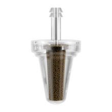 Load image into Gallery viewer, 90 Degree Bronze Inline Fuel Filter