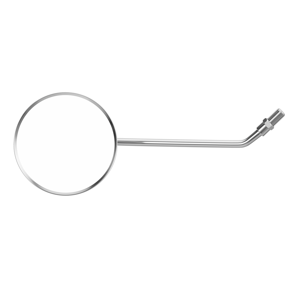 Honda CB Chrome Mirror ~ Original Type (Right Side) replaces OEM 88110-333-611 image 3 SKU 16-3020