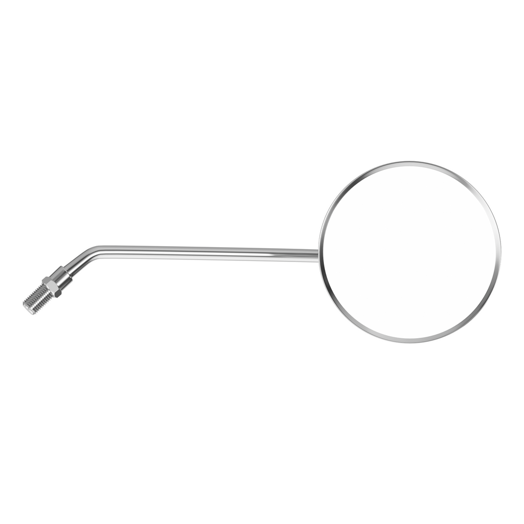 Honda CB Chrome Mirror ~ Original Type (Left Side) replaces OEM 88120-333-611 image 2 SKU 16-3021