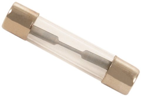 Universal motorcycle 30mm glass fuses 15 amp. (pk 5)