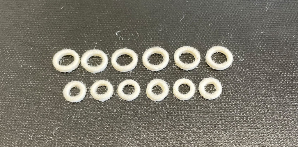 Additional view of Honda CB carburetor felt throttle and choke shaft seal set VB1 VBC