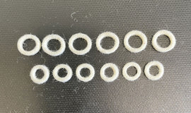 Honda CB carburetor felt throttle and choke shaft seal set VB1 VBC