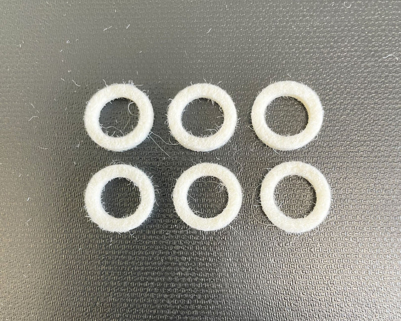 Honda CB750 CB550 CB400 CB350 Keihin pd carburetor felt throttle shaft seal set 6