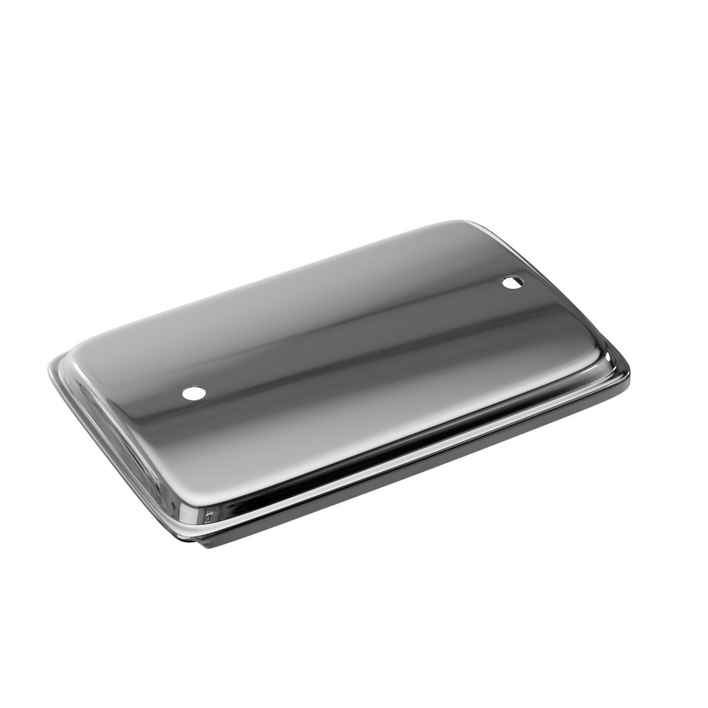 Chrome Starter Motor Cover w Gasket