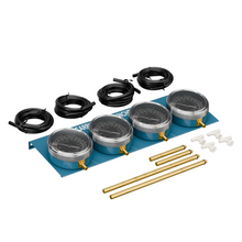Charger l'image dans la galerie, Universal motorcycle carburetor synchronizer vacuum gauge 2,3,4 cylinders