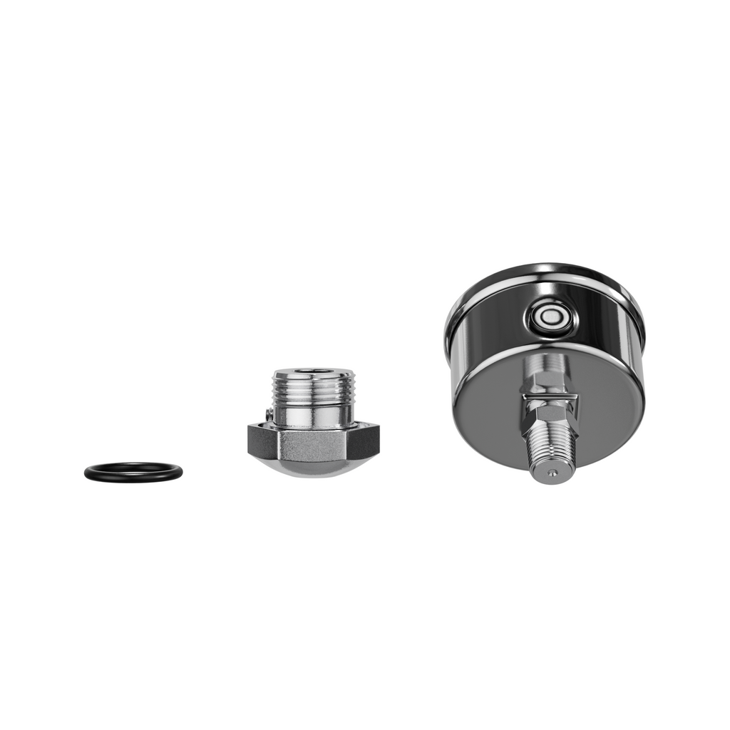 Oil Pressure Gauge Assembly ~ Black Face Plate