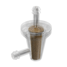 Load image into Gallery viewer, 90 Degree Bronze Inline Fuel Filter