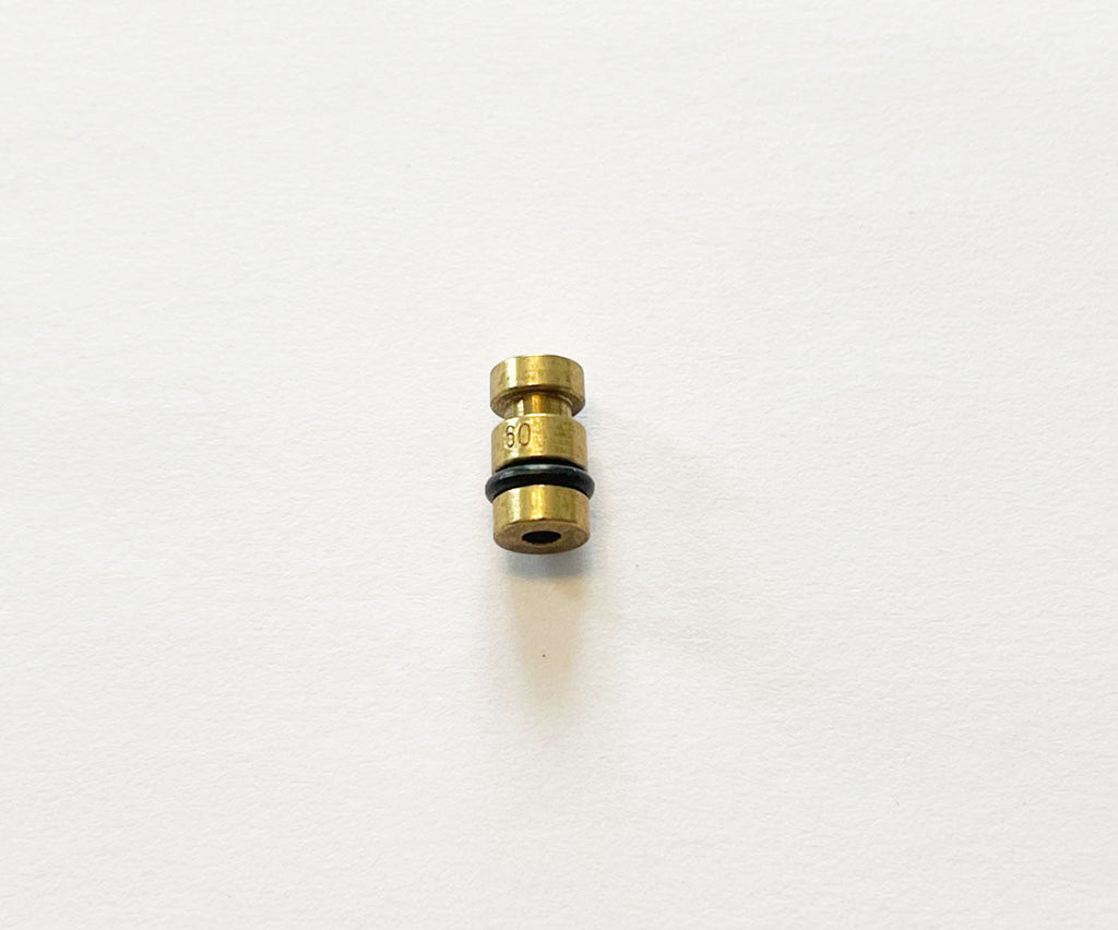 Honda CB350 99201-601-0600 press fit primary main jet #60 with O-ring
