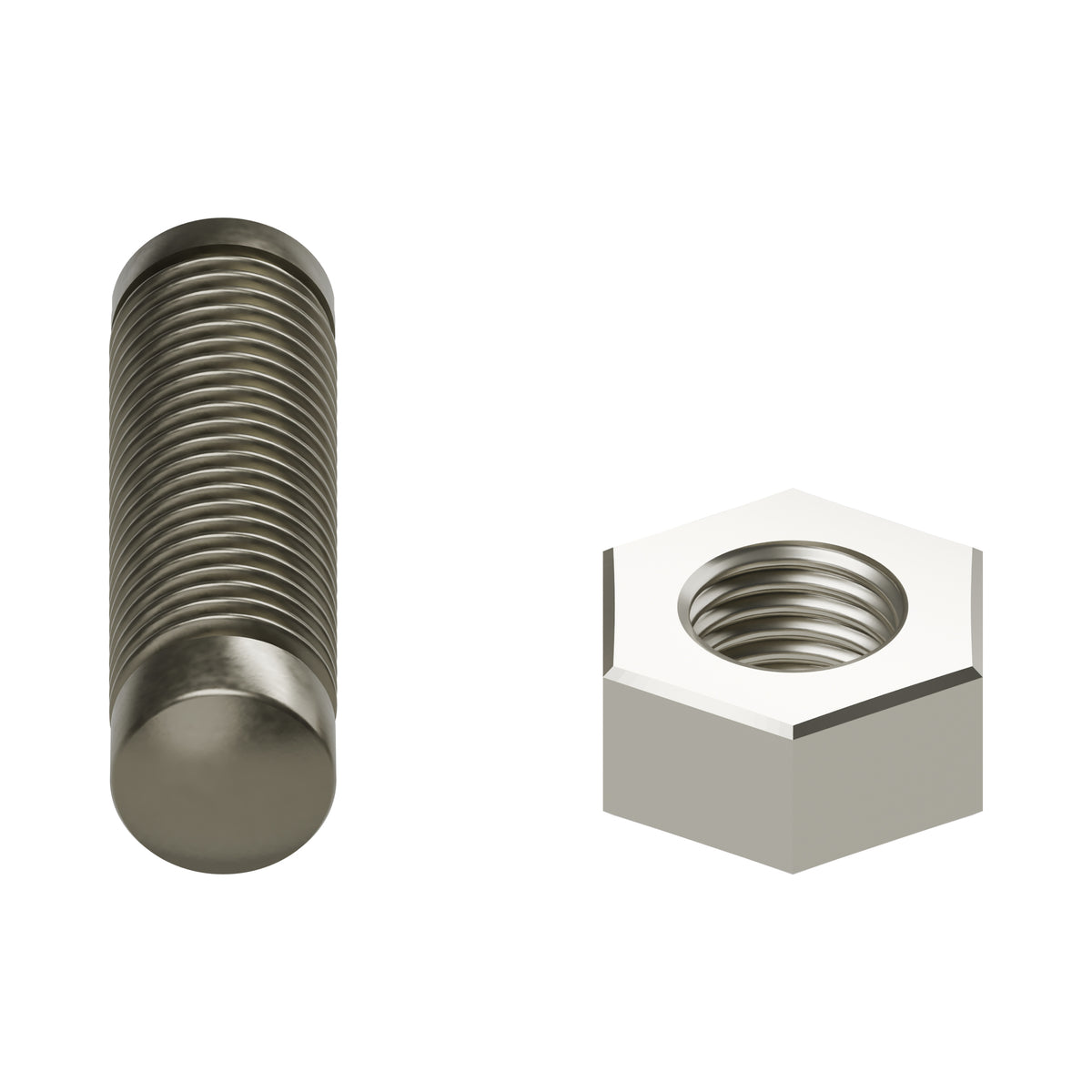 Honda Tappet Adjuster Screw & Nut Set ~ Replaces 90012-426-000 — Front three-quarter
