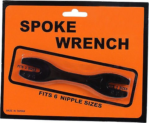 Universal motorcycle 6-way spoke wrench