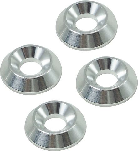 Universal motorcycle 6mm flathead trim washers pk 4 joker machine