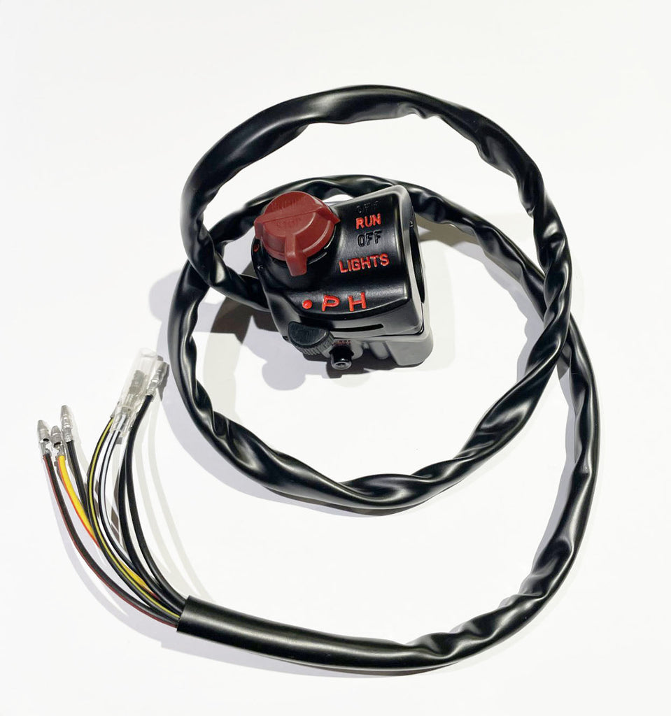 Right handlebar switch assembly replaces Honda 35150-377-013 for CB750F and CB400F