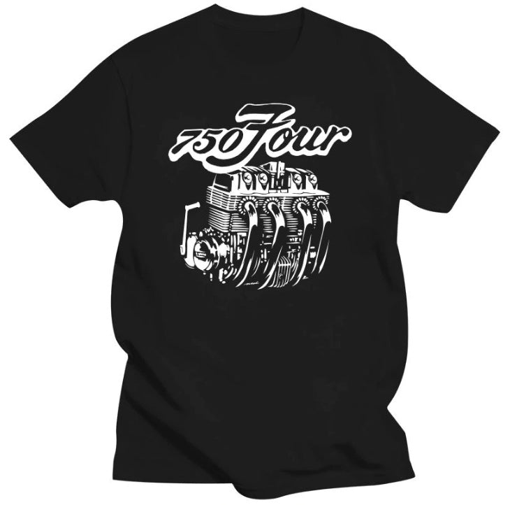 750 four engine t-shirt (xl size)