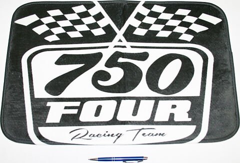 750 Four Racing Team Floor Mat - VintageCB750