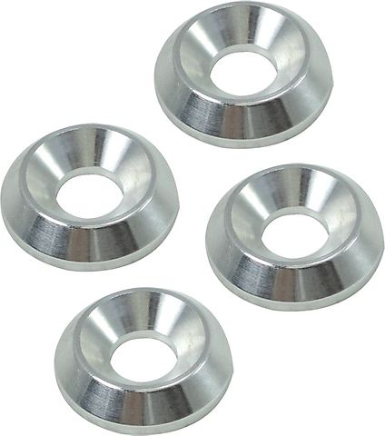 Universal motorcycle 8mm flathead trim washers pk 4 joker machine