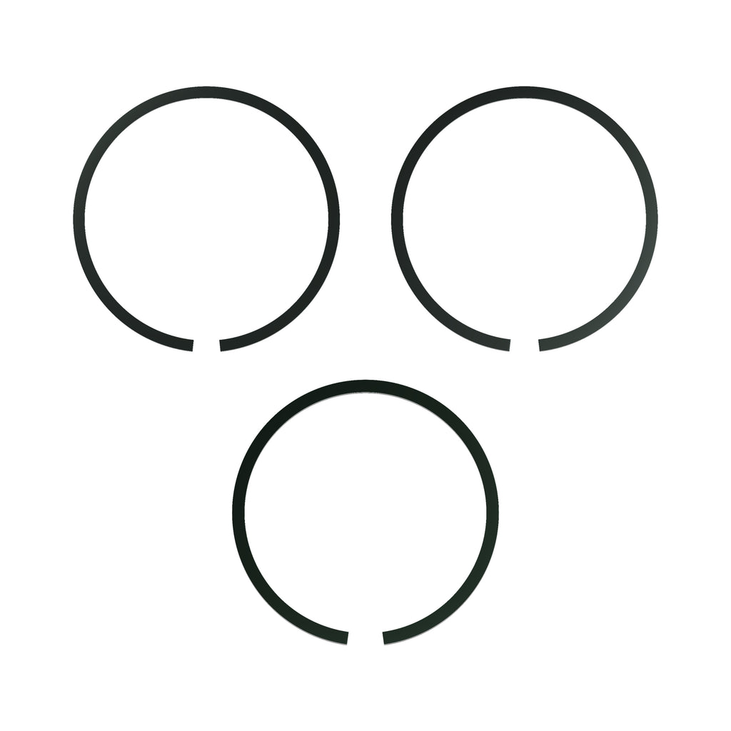 Honda CB350F standard size piston ring set 13011-333-003 – rendered product view