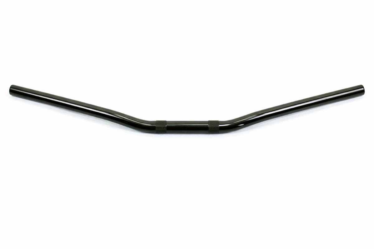 Universal motorcycle handlebar black