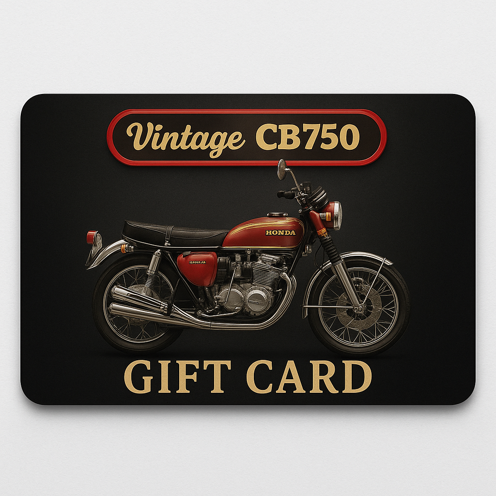 VintageCB750 USD Gift Cards - $25.00 / $50.00 / $100.00 / $250.00