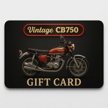 Charger l&#39;image dans la galerie, VintageCB750 USD Gift Cards - $25.00 / $50.00 / $100.00 / $250.00