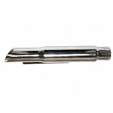 Charger l'image dans la galerie, Universal Motorcycle Chrome Slash Cut Muffler ~ 15 in. / 1-3/4 in.