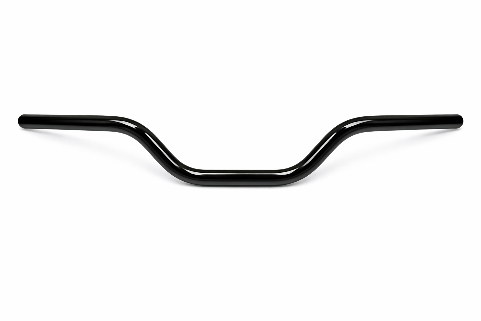 Universal motorcycle handlebar black