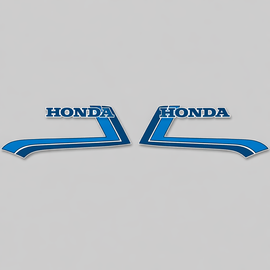 CB900F 1982 Gas Tank Stripe Set ~ Silver Model