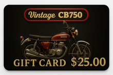 Charger l&#39;image dans la galerie, VintageCB750 USD Gift Cards - $25.00 / $50.00 / $100.00 / $250.00