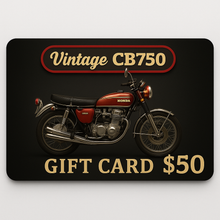 Charger l&#39;image dans la galerie, VintageCB750 USD Gift Cards - $25.00 / $50.00 / $100.00 / $250.00