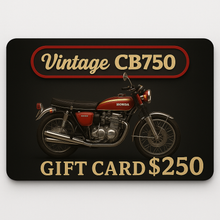 Charger l&#39;image dans la galerie, VintageCB750 USD Gift Cards - $25.00 / $50.00 / $100.00 / $250.00