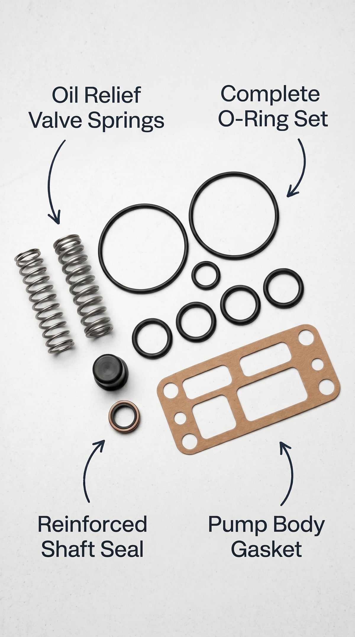 Honda CB750 SOHC oil pump rebuild kit