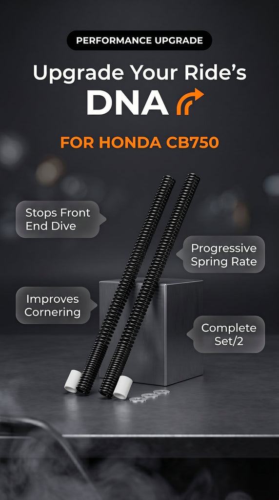 Honda CB750 Progressive Type Front Fork Springs SKU 27-1078 detail view