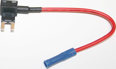 Universal motorcycle add a fuse for mini fuses