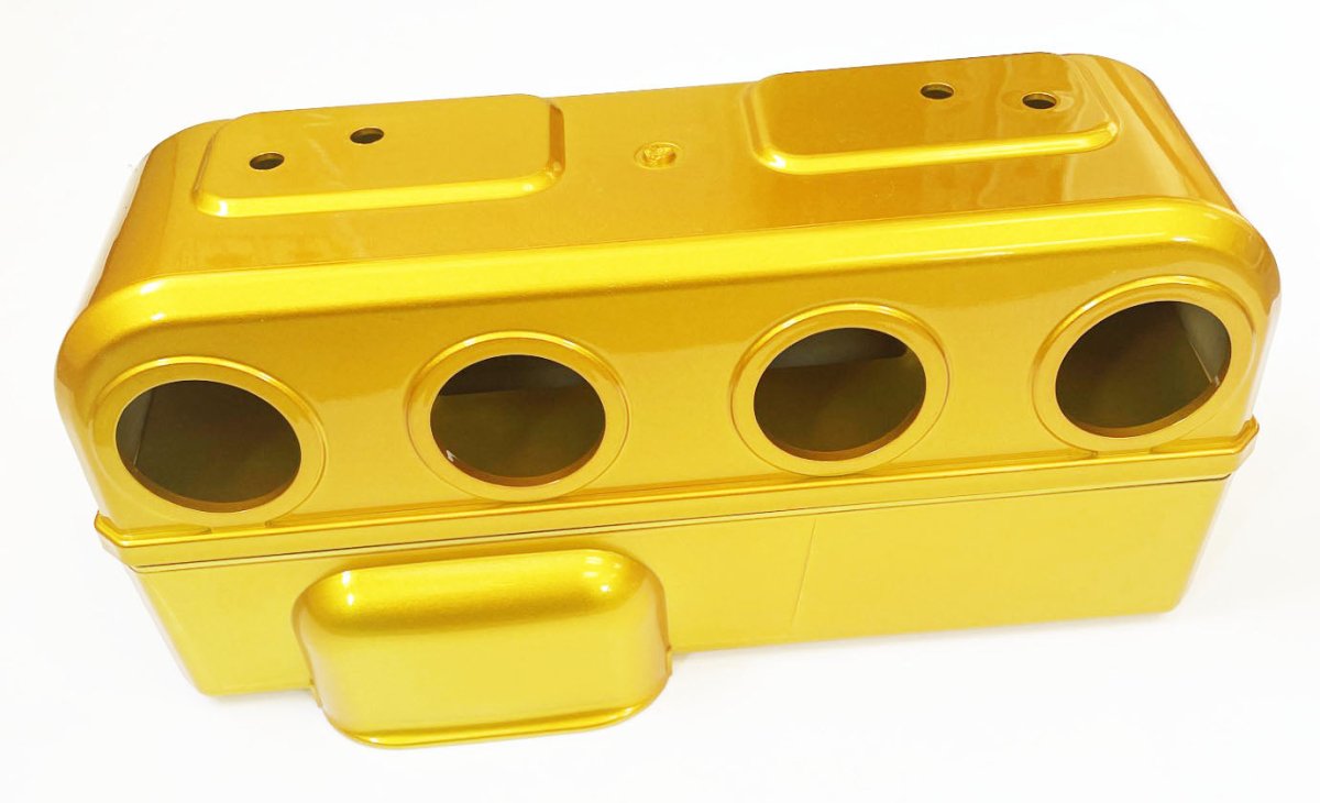 1969-70 Honda CB750K Air Box Assembly (Candy Gold) ~ Genuine Honda OEM (RARE!) replaces OEM 17214-300-040CQ