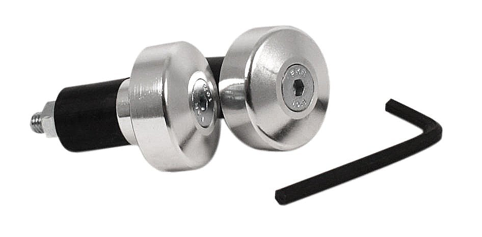Aluminum handlebar end plug set for 7 8 inch motorcycle handlebars