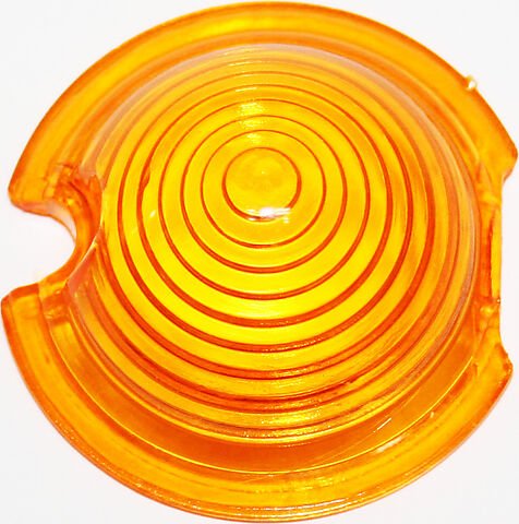 Amber Lens for Bullet Style Turn Signal / Marker Light Lamp - VintageCB750