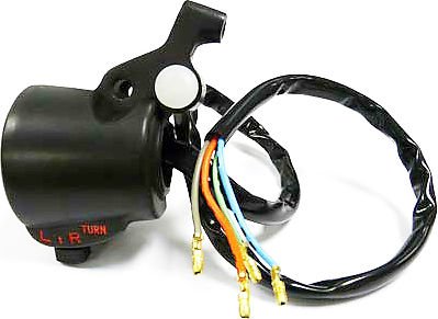 Honda CB750 CB500 bar switch assembly left (clutch) side 35250-300-033