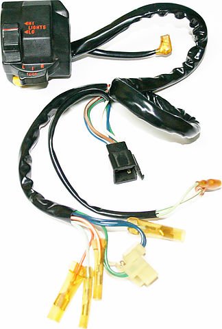 Honda CB900 CB750 CB650 bar switch assembly left (clutch) side 35200-460-671