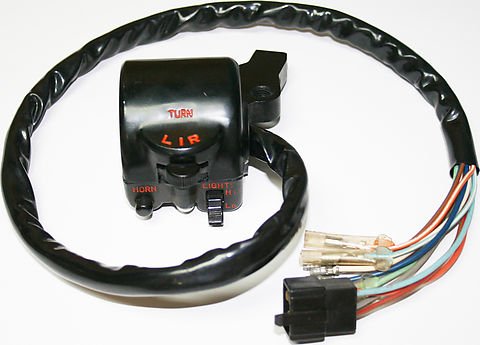 Honda CB750F bar switch assembly left (clutch) side 35200-410-671