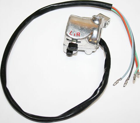 Honda CB125S CB100K bar switch assembly left (clutch) side 35300-107-671